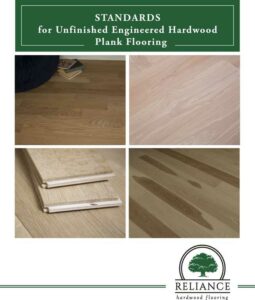 Flooring Manufacturing Standards Sheet Unfinished Engineered