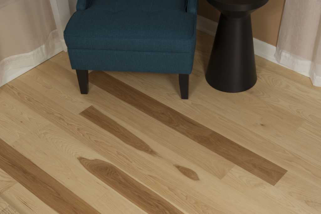 Hickory Reliance Hardwood Flooring 5 inch Select Grade Room Scene